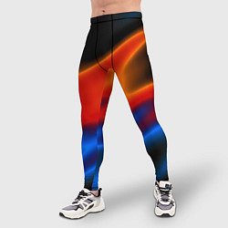 Тайтсы мужские Multicoloured, цвет: 3D-принт — фото 2
