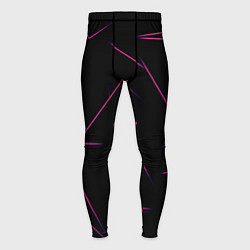 Мужские тайтсы Color pink line