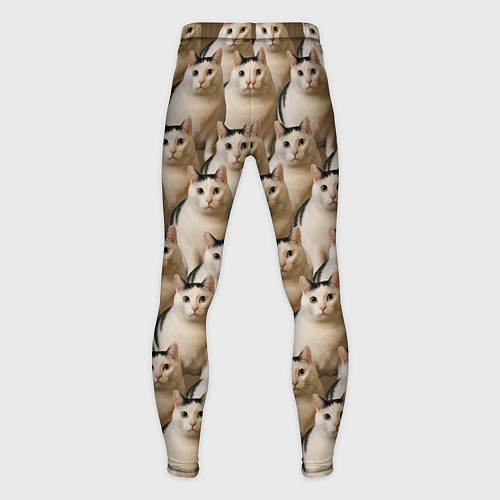 Мужские тайтсы Толстый кот мем Бендер фото паттерн / 3D-принт – фото 2