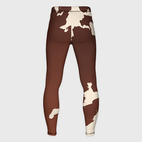 Мужские тайтсы Коровий узор / 3D-принт – фото 2