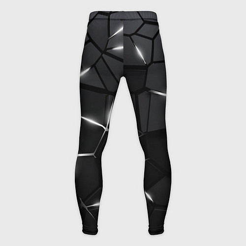 Мужские тайтсы Броня с белым свечением / 3D-принт – фото 2
