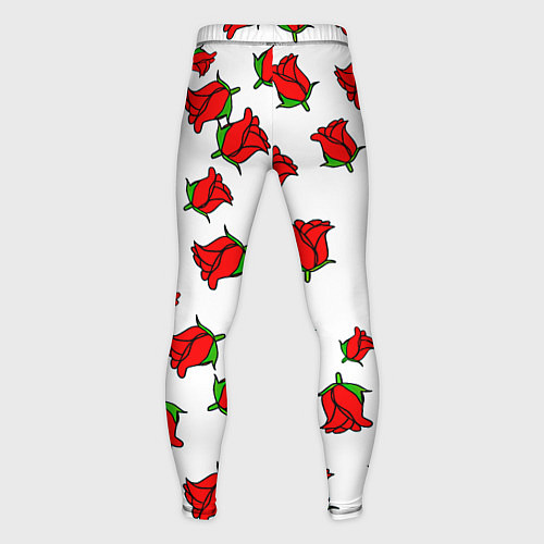 Мужские тайтсы Monster energy steel rose / 3D-принт – фото 2