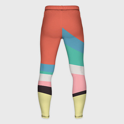 Мужские тайтсы Спектр июнь / 3D-принт – фото 2