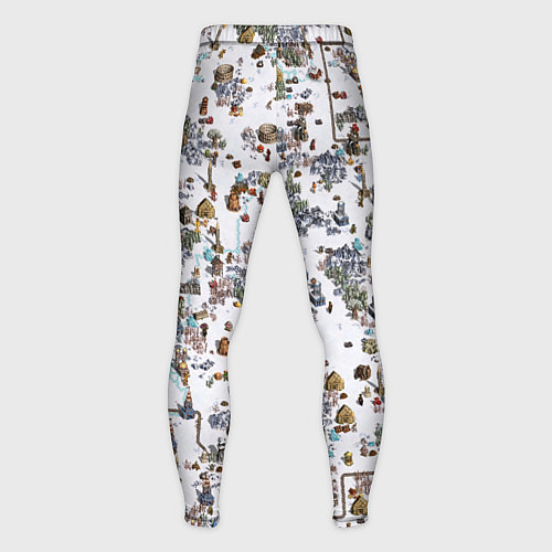 Мужские тайтсы Земли Башни - Герои 3 / 3D-принт – фото 2