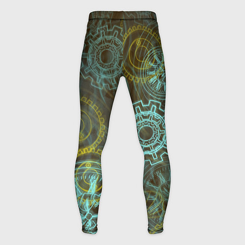 Мужские тайтсы Стимпанк механизм / 3D-принт – фото 2