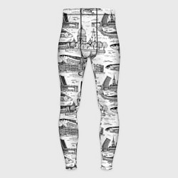 Мужские тайтсы Питер и корюшка