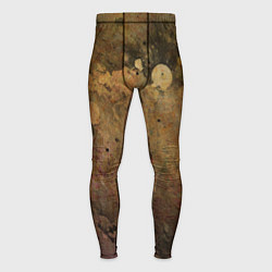 Тайтсы мужские Абстракция - dark pink paint spill, цвет: 3D-принт