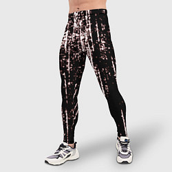 Тайтсы мужские Points, цвет: 3D-принт — фото 2