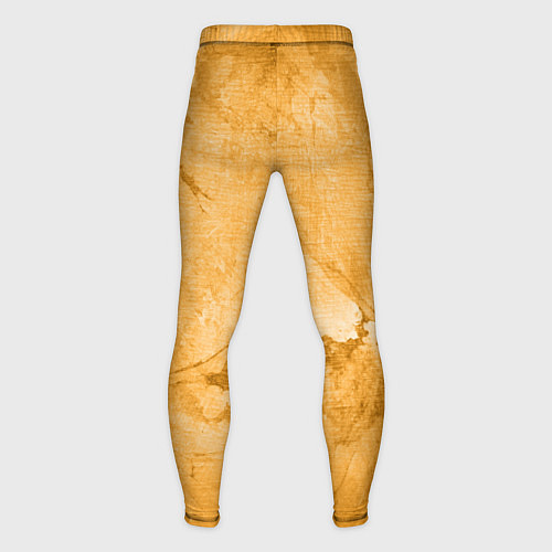 Мужские тайтсы Абстракция - bright yellow / 3D-принт – фото 2