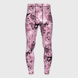 Мужские тайтсы Розовые лабубы паттерн