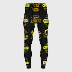 Тайтсы мужские Easter holidays, цвет: 3D-принт