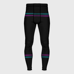 Мужские тайтсы Neon pink light blue
