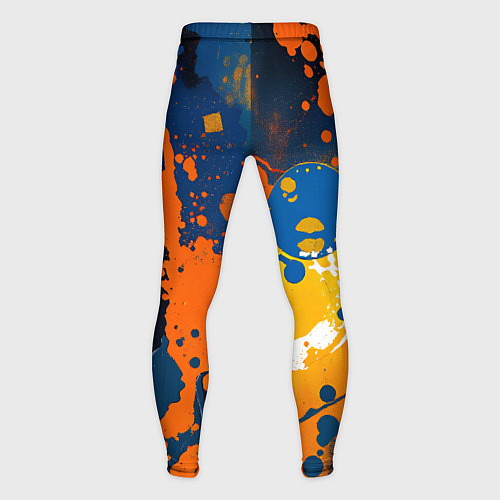 Мужские тайтсы Краска на стене / 3D-принт – фото 2
