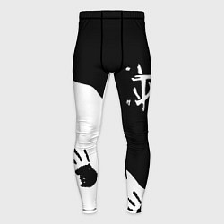 Мужские тайтсы Doom отпечатки демона