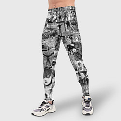 Тайтсы мужские Horror World of Junji Ito, цвет: 3D-принт — фото 2