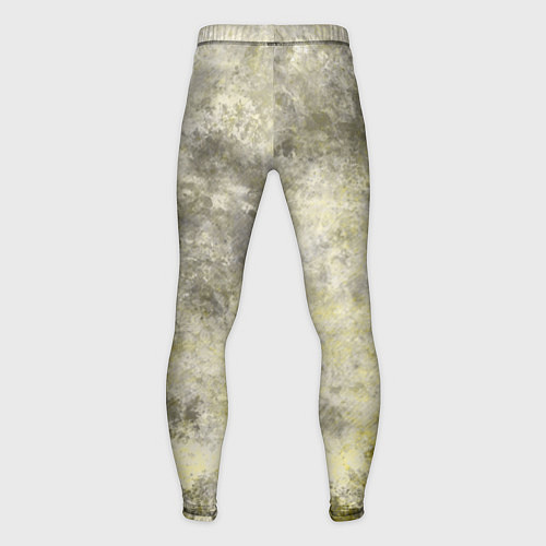 Мужские тайтсы Абстракция - yellow acidic liquid / 3D-принт – фото 2