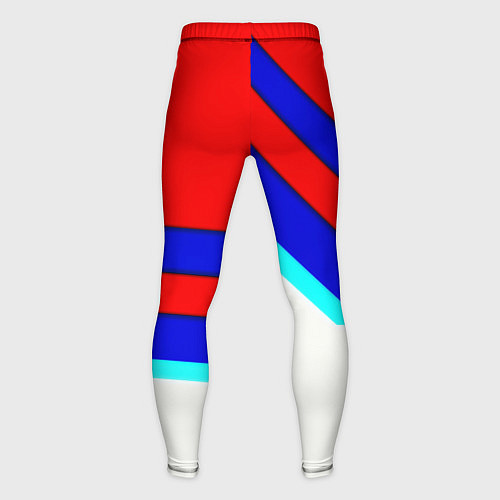 Мужские тайтсы Doom geometry cyber sport / 3D-принт – фото 2