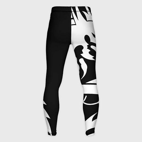 Мужские тайтсы Doom dragon steel / 3D-принт – фото 2