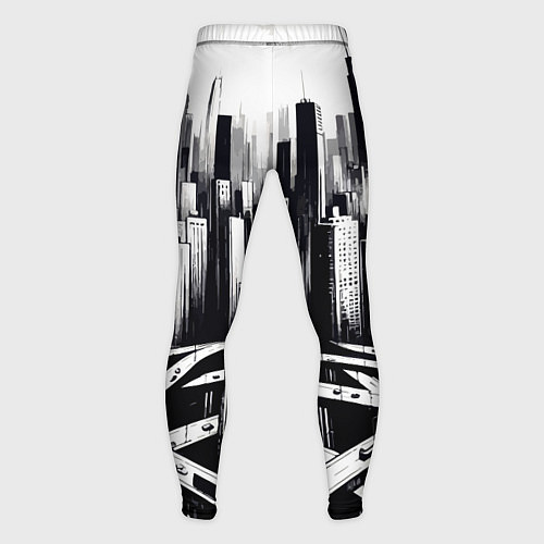 Мужские тайтсы American metropolis / 3D-принт – фото 2