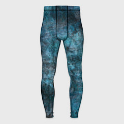 Мужские тайтсы Абстракция - dark blue