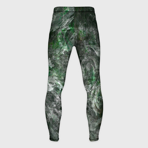 Мужские тайтсы Абстракция - acid boom / 3D-принт – фото 2