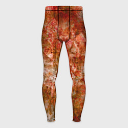 Мужские тайтсы Абстракция - bright red