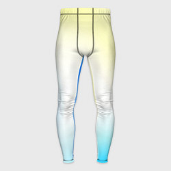 Мужские тайтсы Color yellow blue white