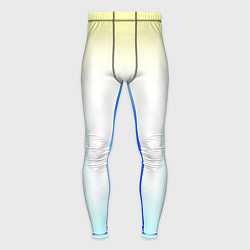 Мужские тайтсы Color yellow blue white