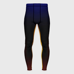 Мужские тайтсы Color black red blue