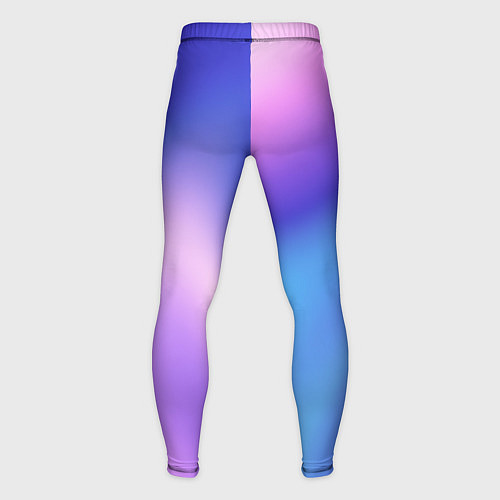 Мужские тайтсы Color multicolored gradient / 3D-принт – фото 2