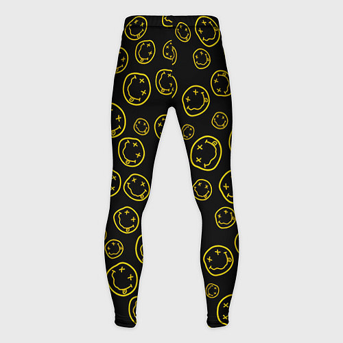 Мужские тайтсы Nirvana Pattern / 3D-принт – фото 2