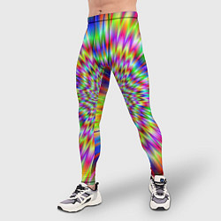 Тайтсы мужские Спектральная иллюзия, цвет: 3D-принт — фото 2