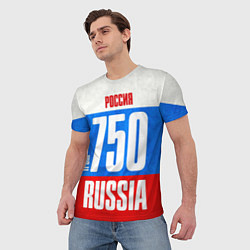 Футболка мужская Russia: from 750, цвет: 3D-принт — фото 2