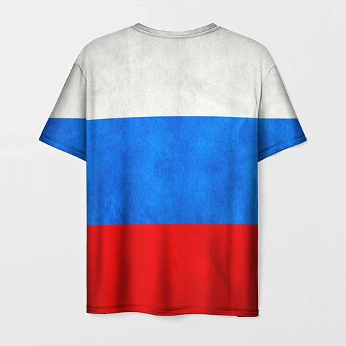 Мужская футболка Russia: from 196 / 3D-принт – фото 2