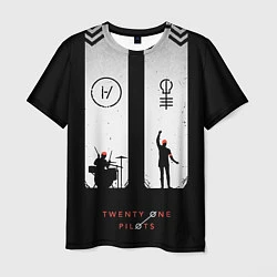 Футболка мужская Twenty One Pilots: Lines, цвет: 3D-принт