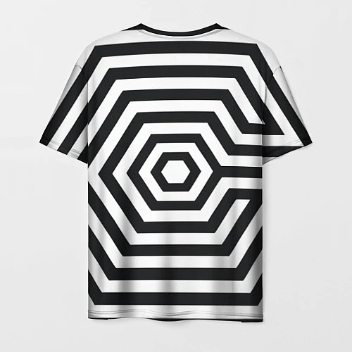Мужская футболка EXO Geometry / 3D-принт – фото 2