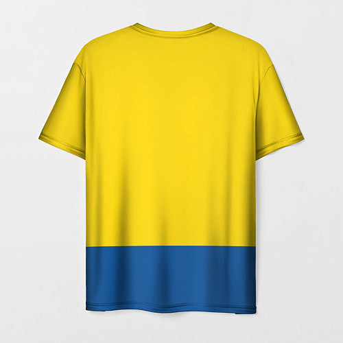 Мужская футболка Сборная Швеции: домашняя форма / 3D-принт – фото 2