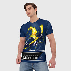 Футболка мужская Bay Lightning, цвет: 3D-принт — фото 2