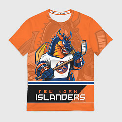Футболка мужская New York Islanders, цвет: 3D-принт