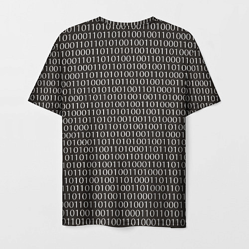 Мужская футболка Mr. Robot: Binary code / 3D-принт – фото 2