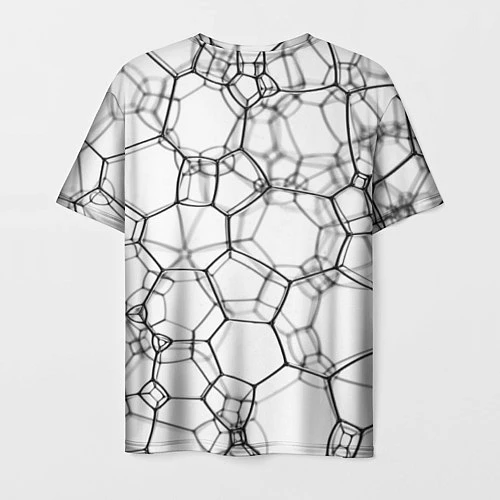 Мужская футболка Пузыри / 3D-принт – фото 2