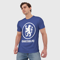 Футболка мужская Chelsea FC, цвет: 3D-принт — фото 2