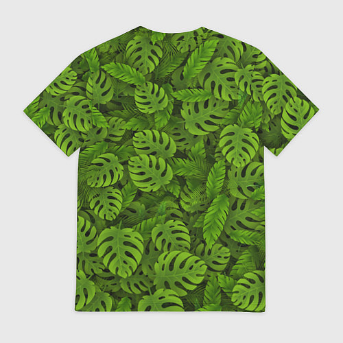 Мужская футболка Тропические листья / 3D-принт – фото 2