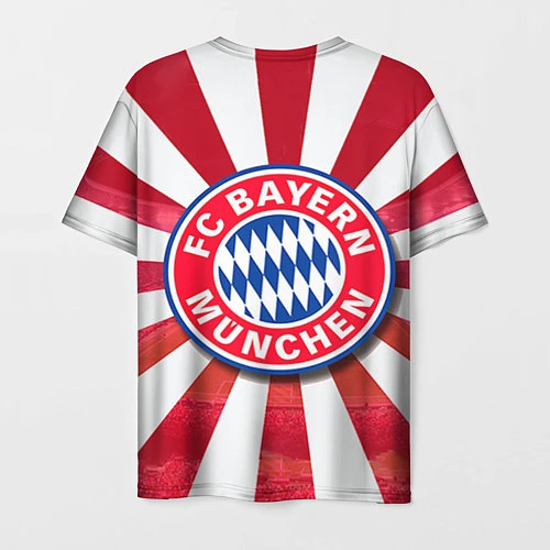Мужская футболка FC Bayern / 3D-принт – фото 2