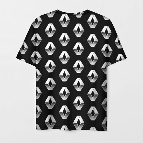 Мужская футболка Renault Pattern / 3D-принт – фото 2