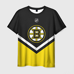 Футболка мужская NHL: Boston Bruins, цвет: 3D-принт
