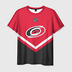 Футболка мужская NHL: Carolina Hurricanes, цвет: 3D-принт