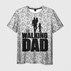 Футболка мужская Walking Dad, цвет: 3D-принт