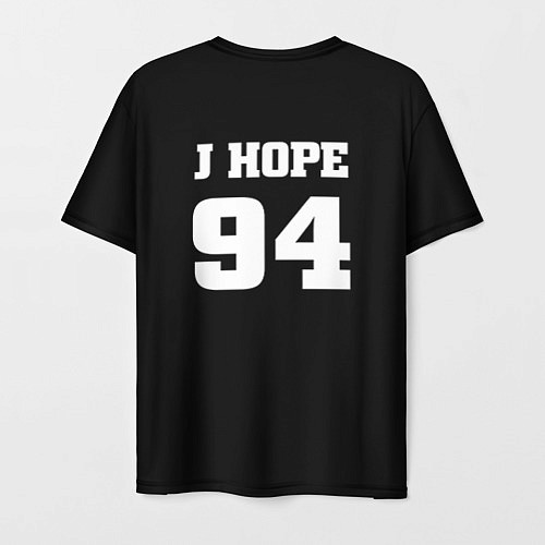 Мужская футболка BTS: J hope / 3D-принт – фото 2