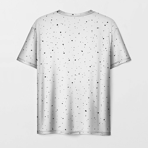 Мужская футболка Обезьяна в наушниках / 3D-принт – фото 2